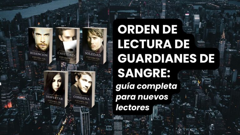 Orden de lectura de Guardianes de Sangre: guía completa para nuevos lectores